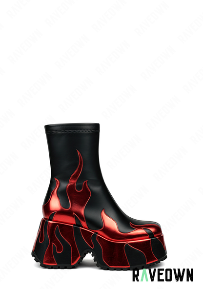 Bottine Flamme | ExtraRave