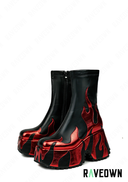 Bottine Flamme | ExtraRave