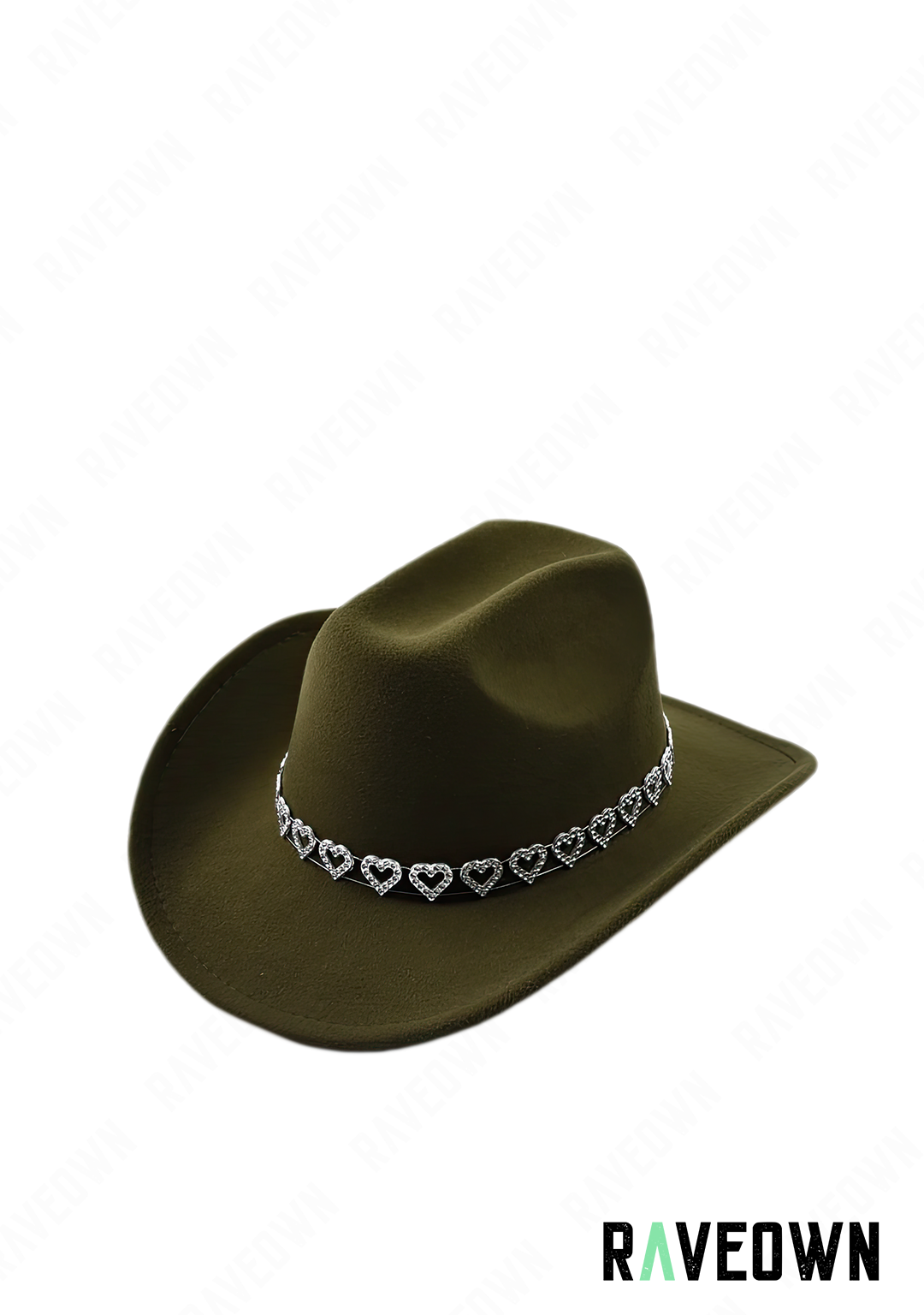 Chapeau de Cowboy Cœur | BOHO Wild West