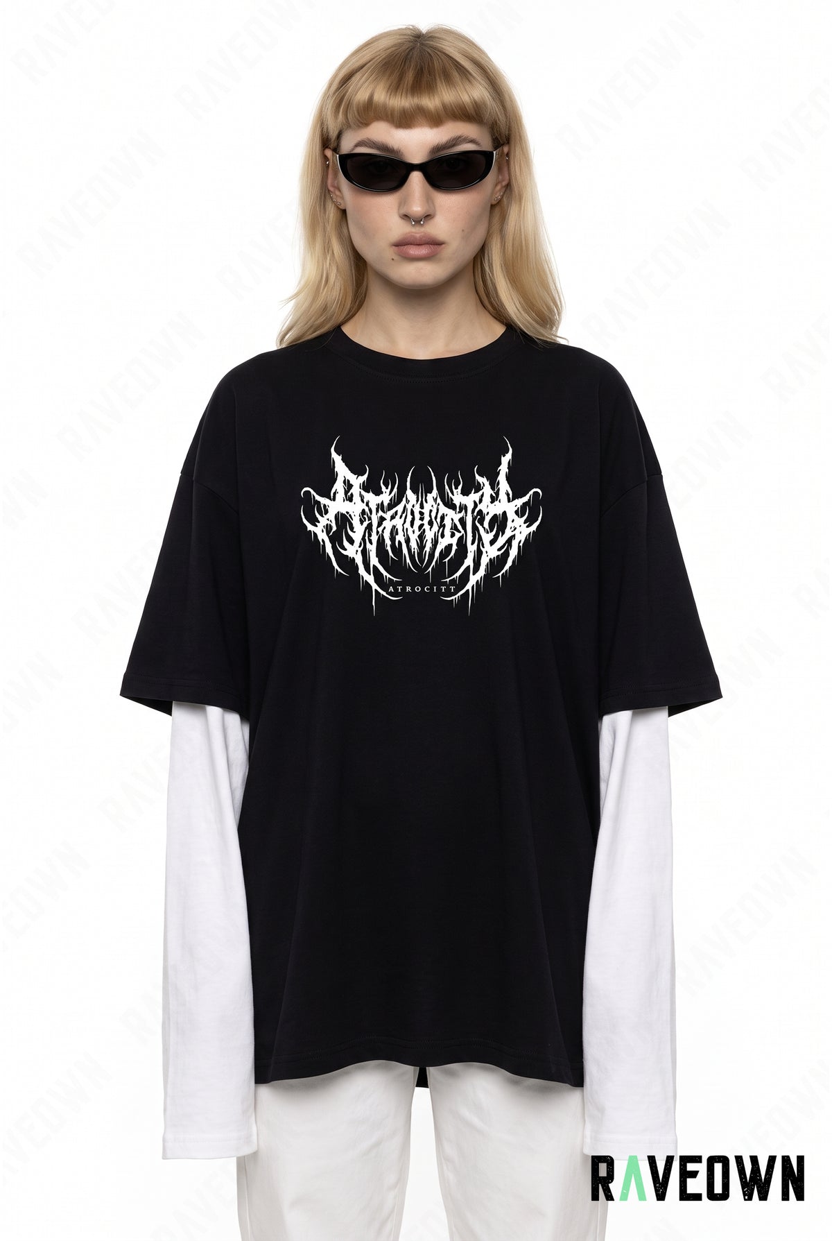 T-shirt Oversize Hard Noir | Berliner