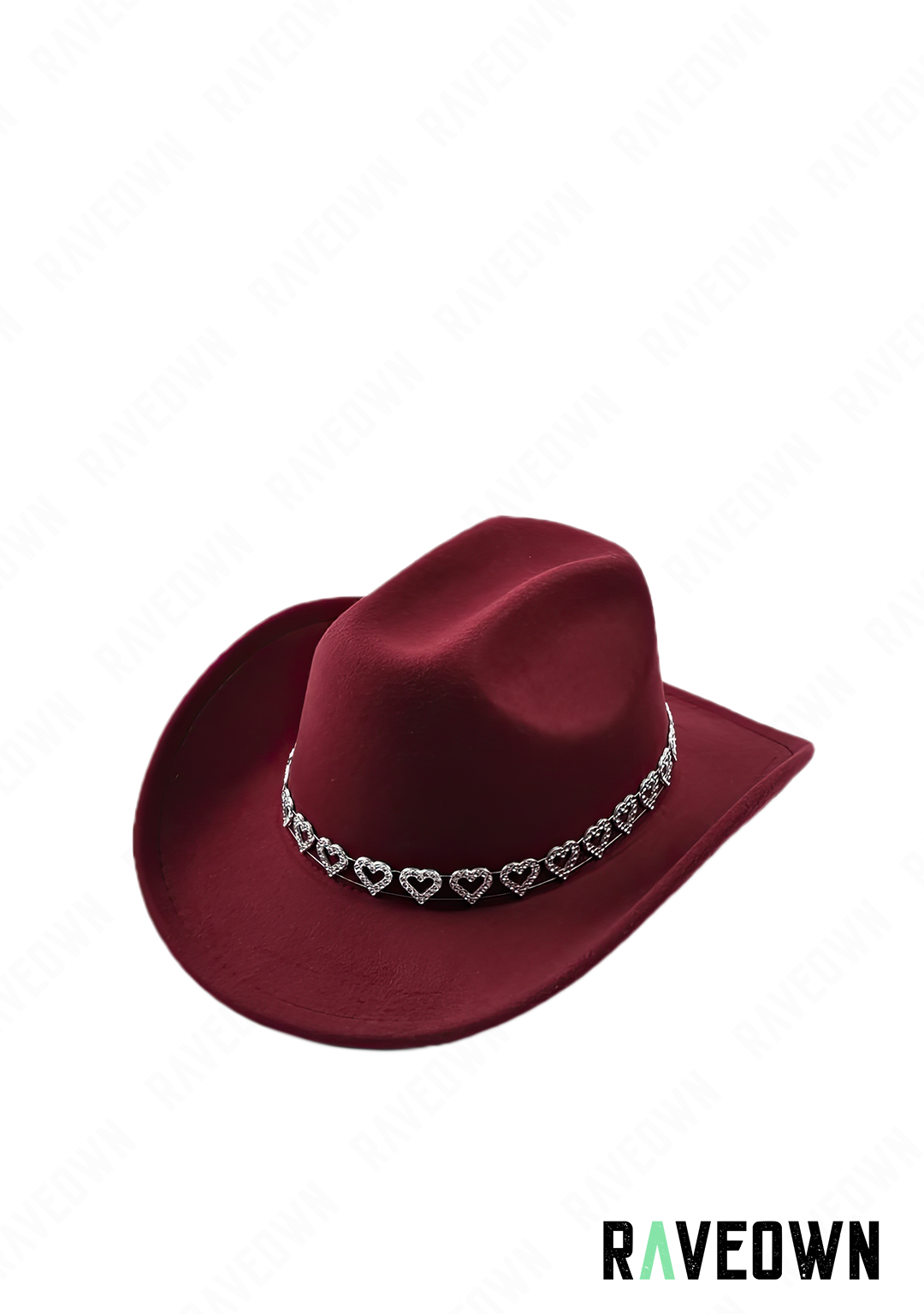 Chapeau de Cowboy Cœur | BOHO Wild West