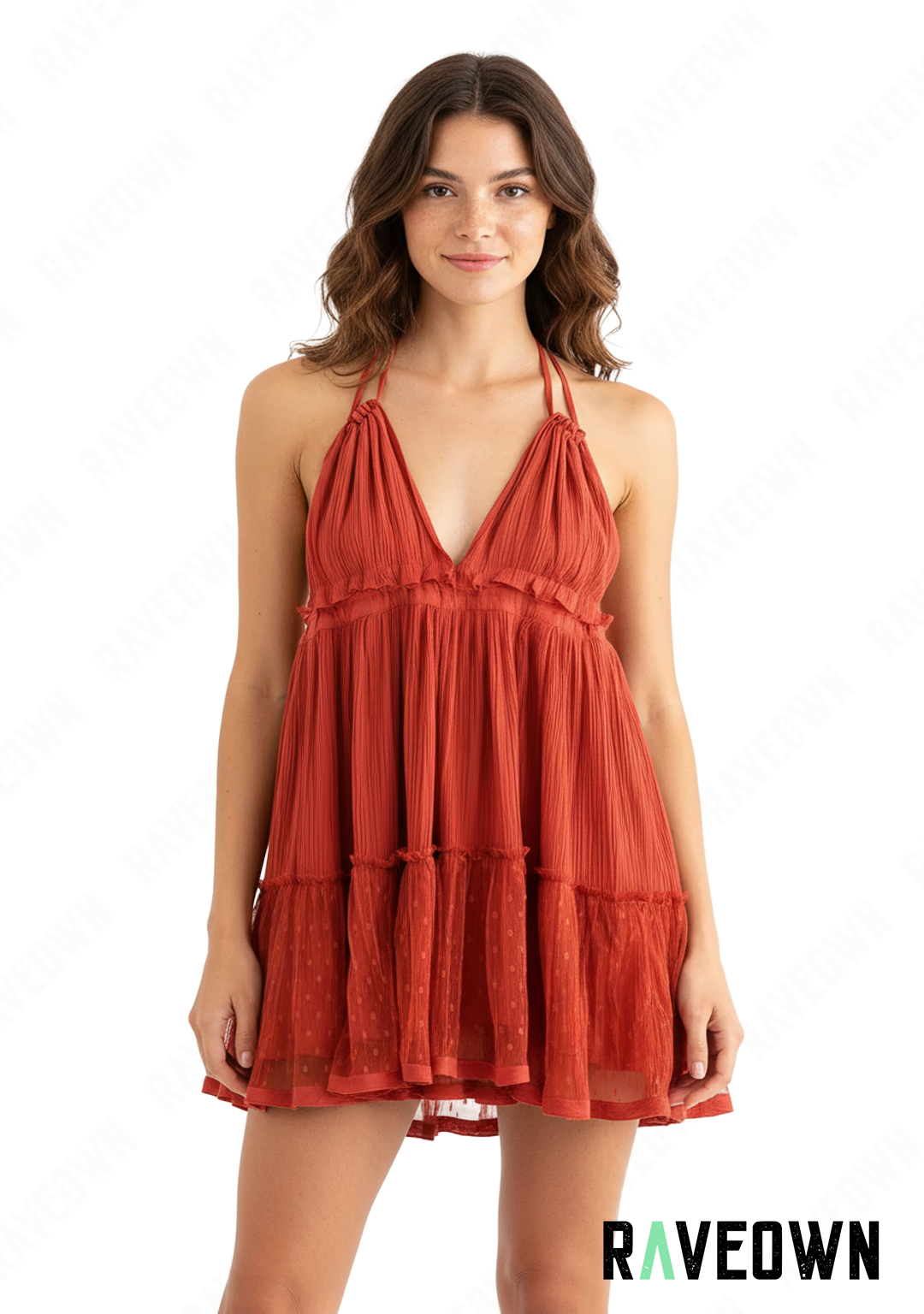 Robe à Volant Courte | BOHO Wild West