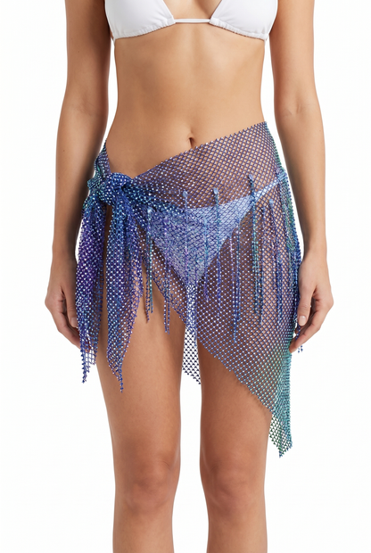 Jupe Festival Femme – Filet Strass | NØXX