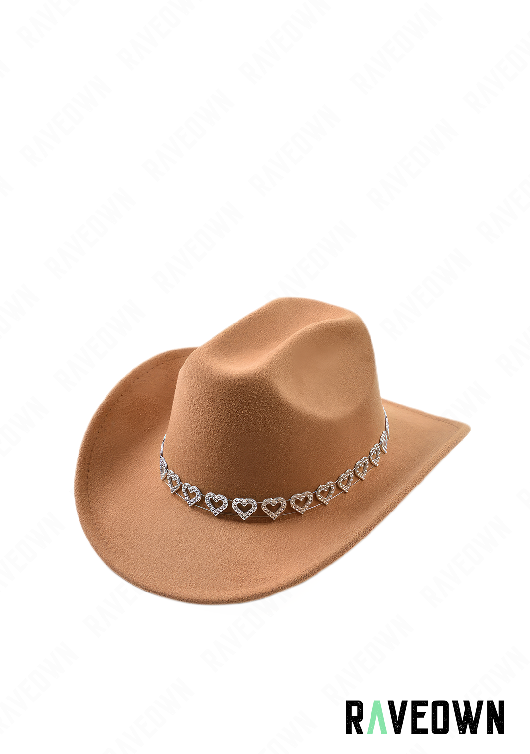 Chapeau de Cowboy Cœur | BOHO Wild West