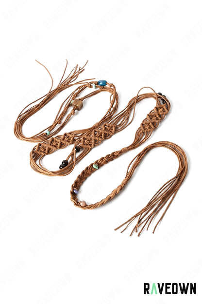 Ceinture Femme – Tressée Bohème | Terra Boho