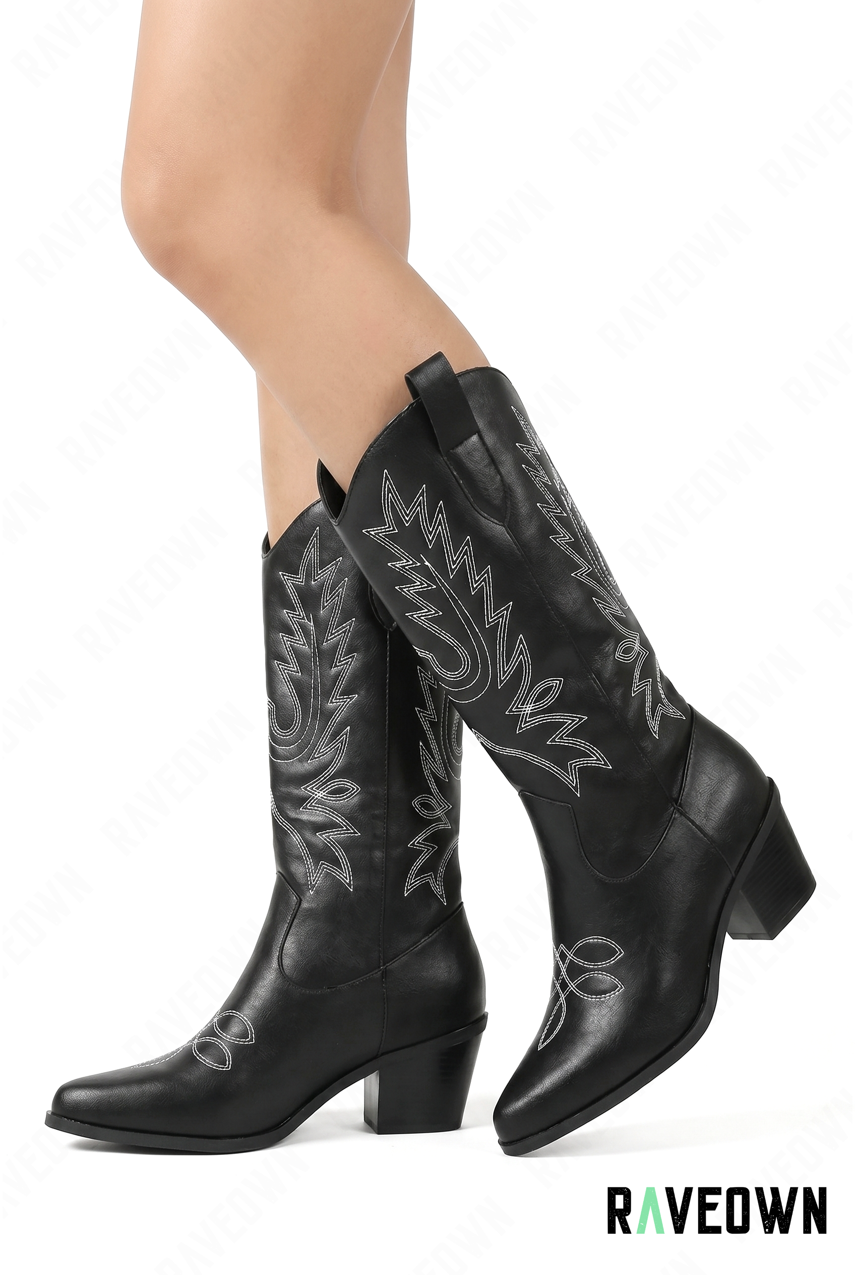 Bottes Western Femme – Brodées Cuir Festival | Terra Boho