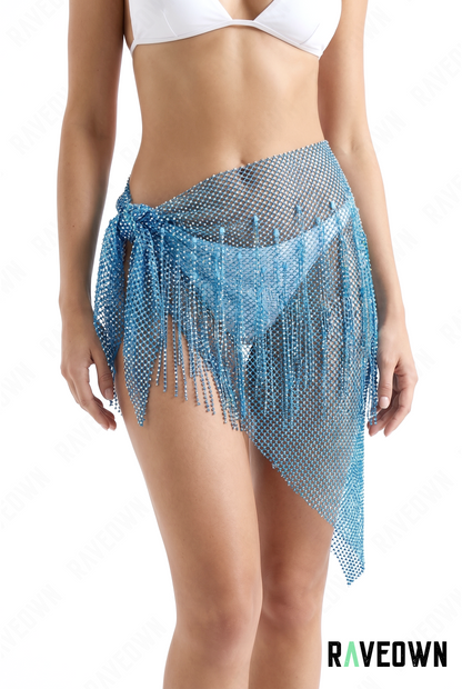 Jupe Festival Femme – Filet Strass | NØXX