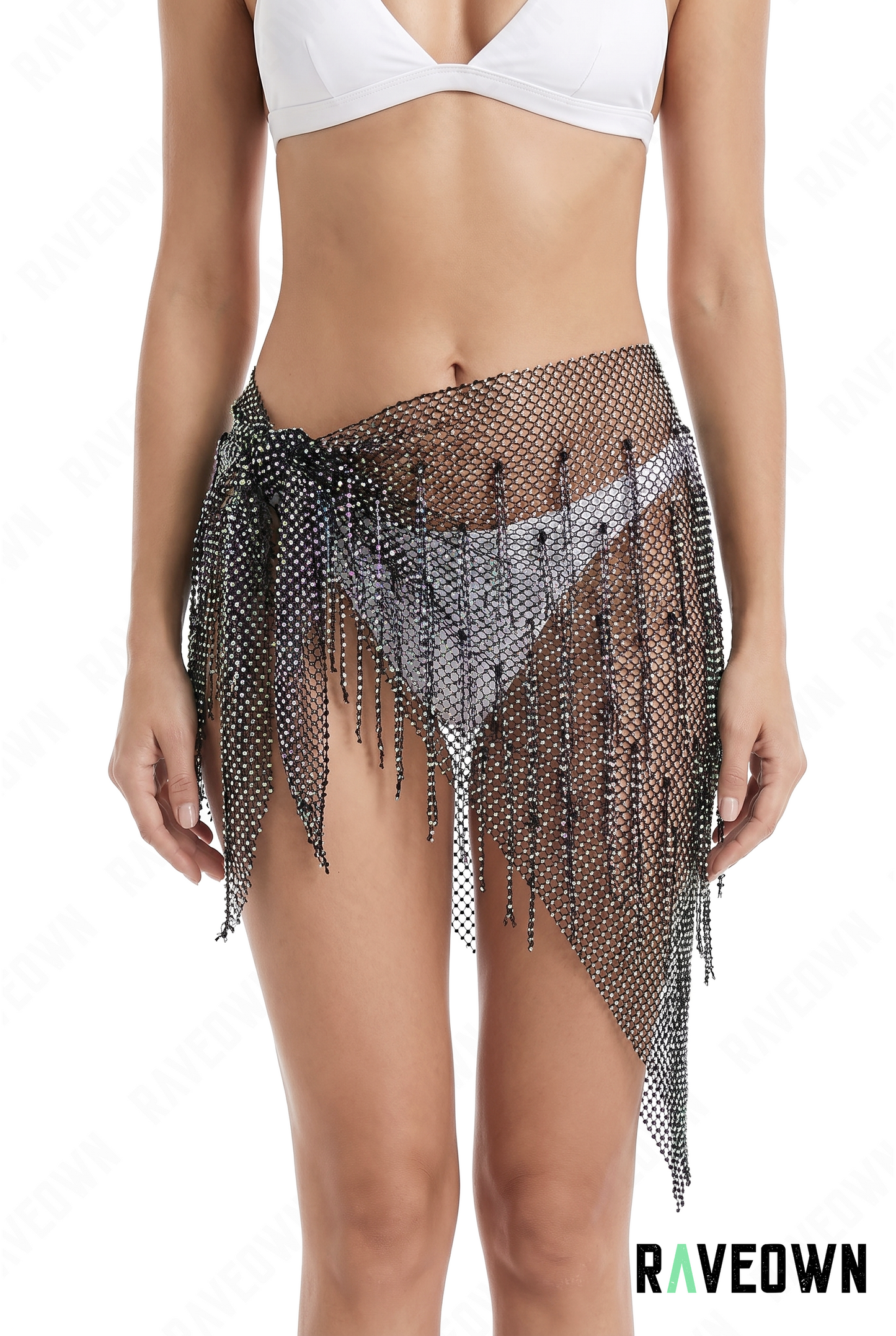 Jupe Festival Femme – Filet Strass | NØXX
