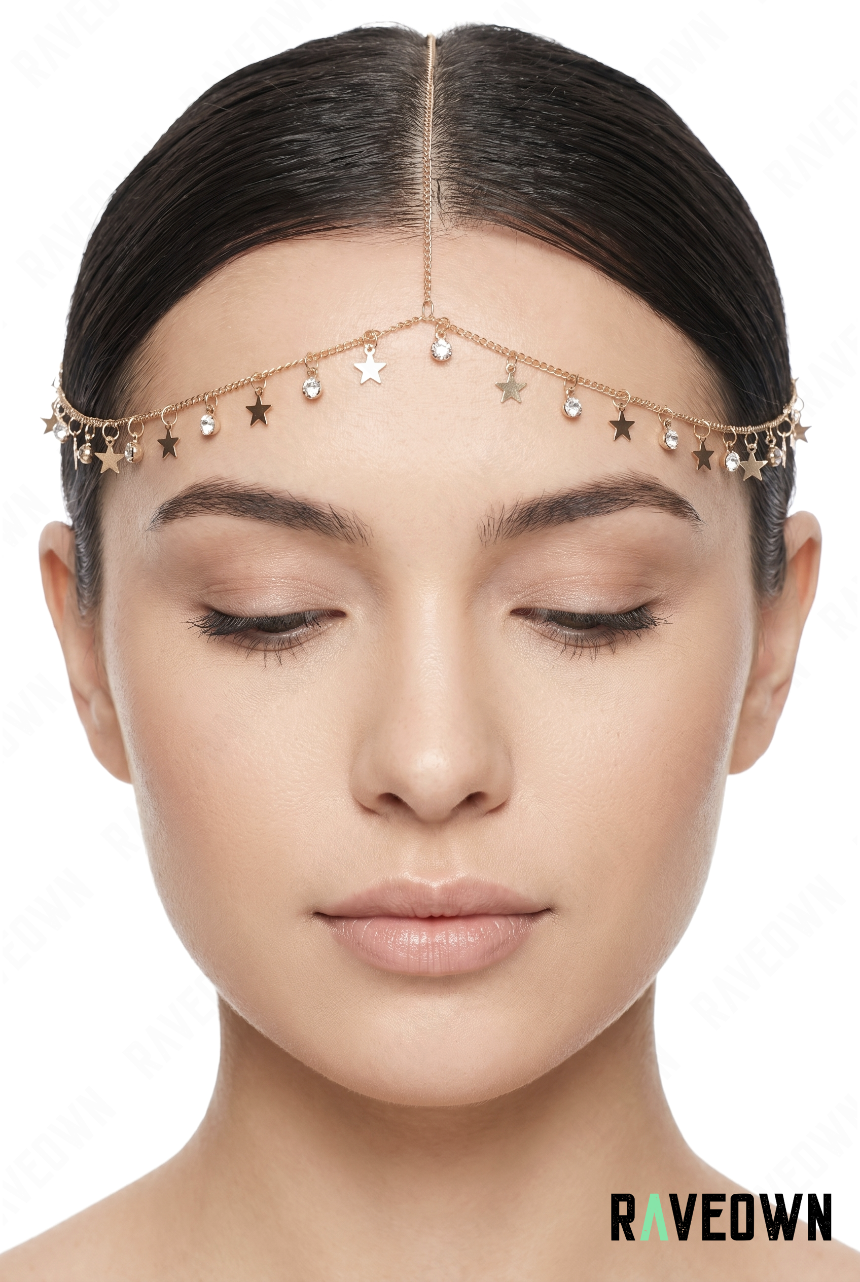 Accessoire Cheveux Festival – Chaîne Étoiles | Solvaï