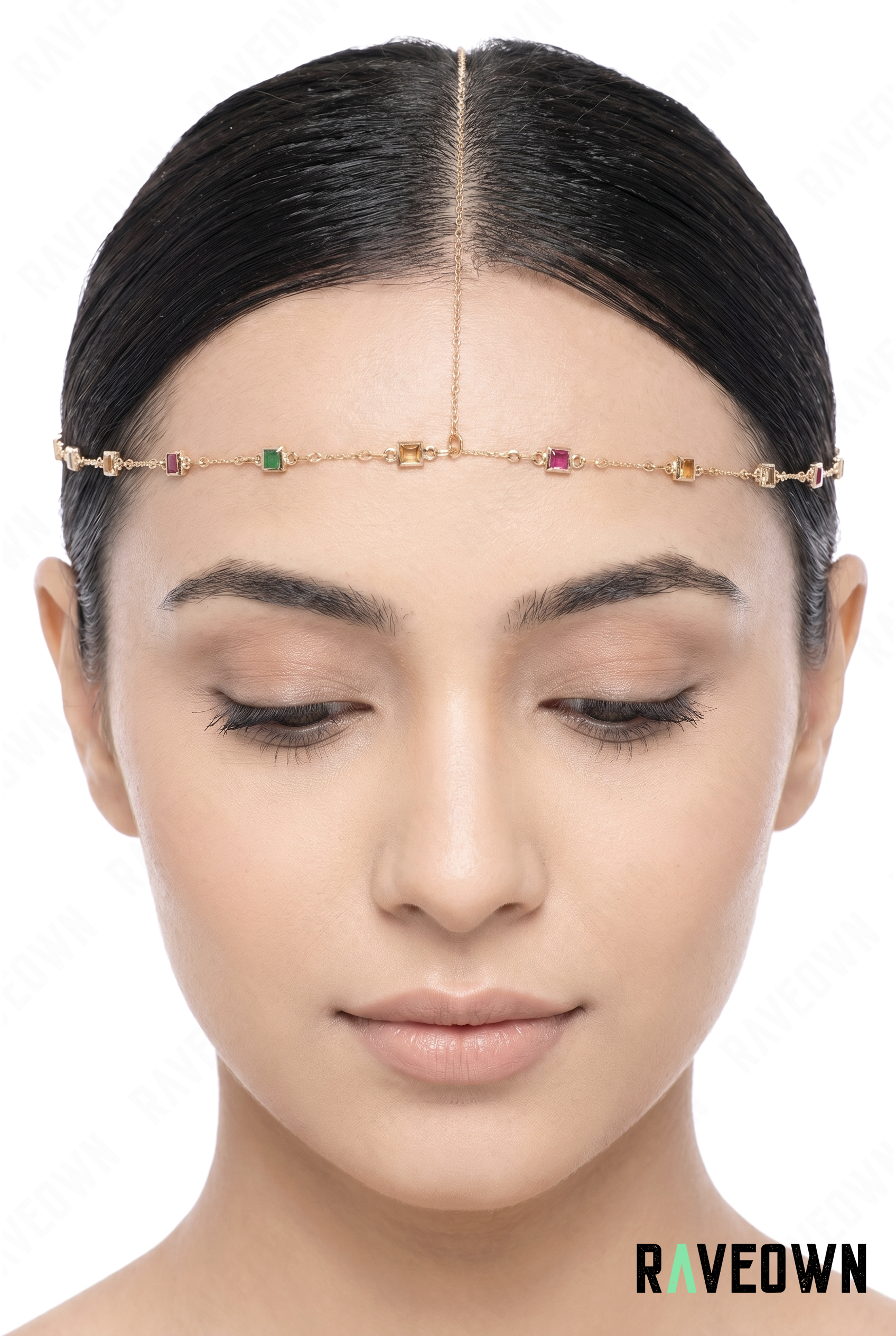 Bijou De Tête – Pierres Rouge | Terra Boho