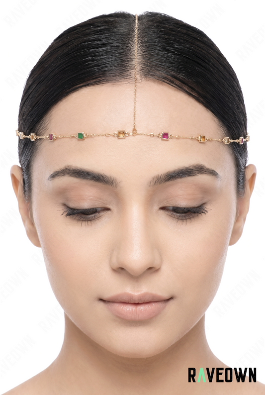 Bijou De Tête – Pierres Rouge | Terra Boho