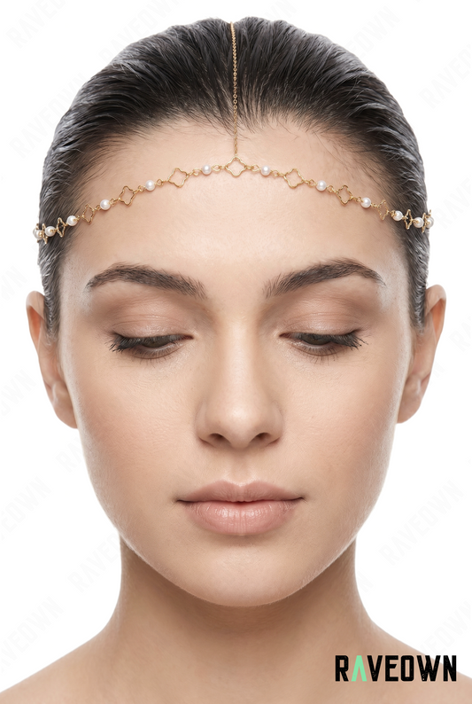 Accessoire Cheveux Bohème – Chaîne Losanges | Maüra