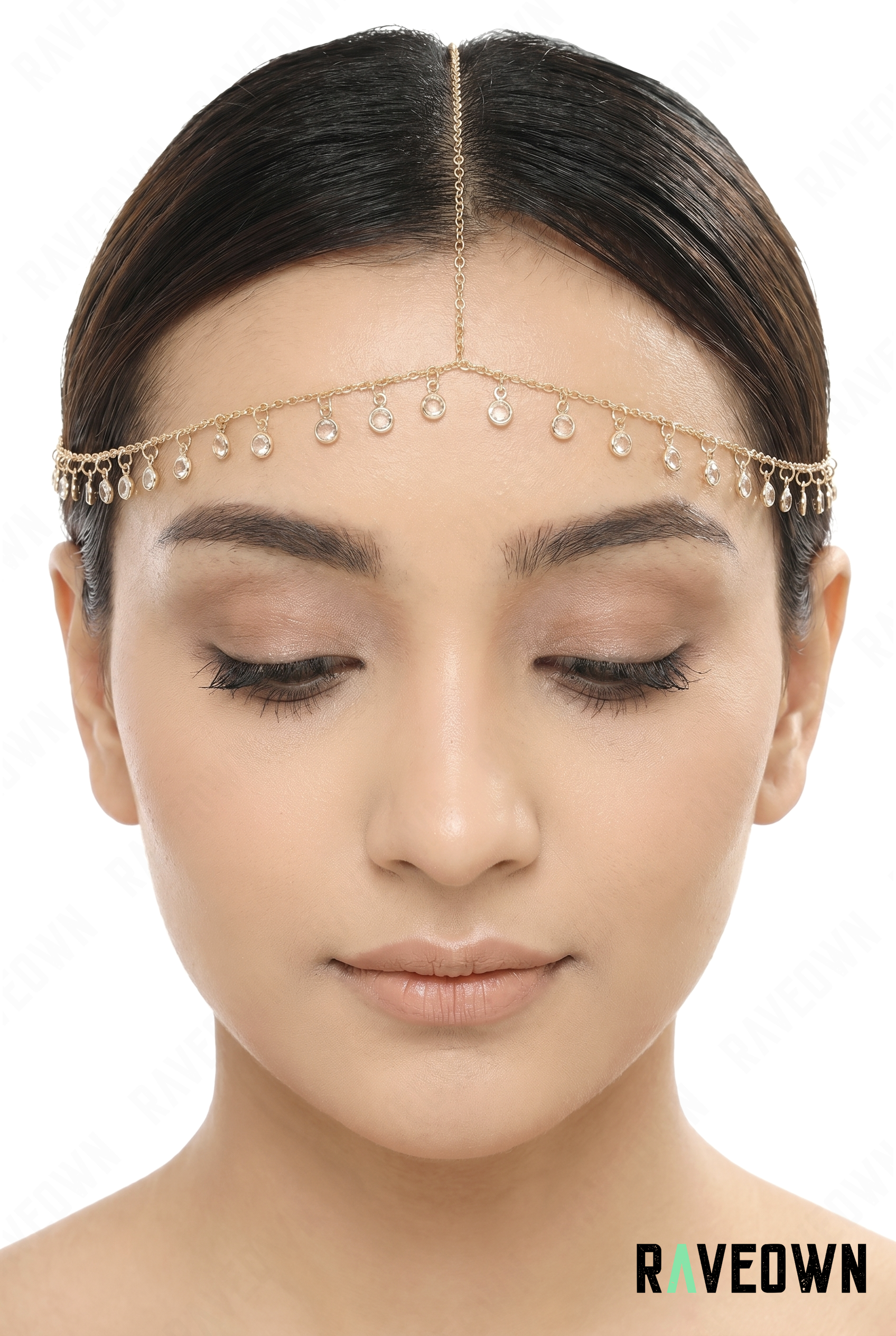Bijou De Tête – Chaîne Fine Gouttes Pendantes | Terra Boho