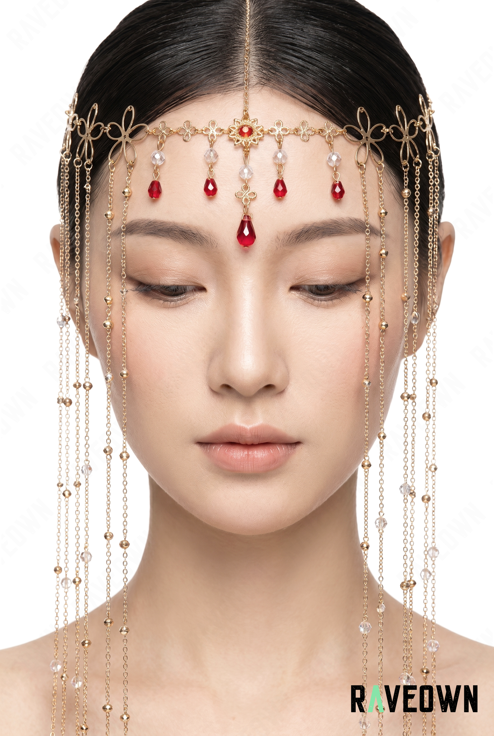 Bijou De Tête – Coiffe Tassel Dorée Oriental | Nomadix