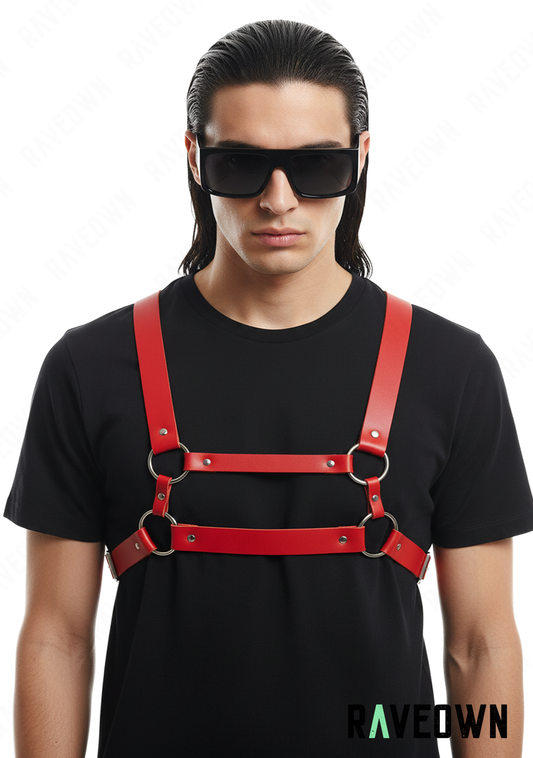 Harnais Rouge Homme | MenRave