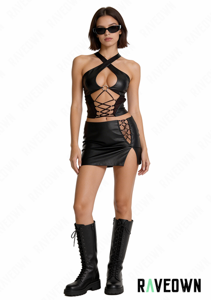 Ensemble Top et Mini Jupe | GoRave