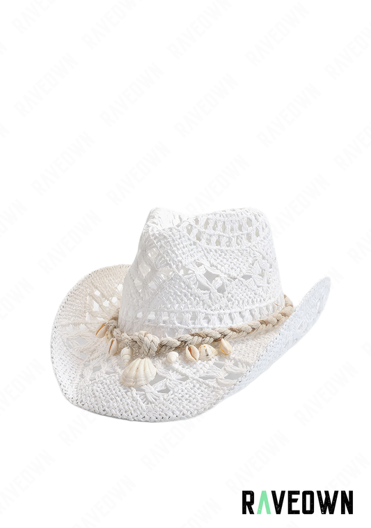 Chapeau de Paille Tissé | Hippie BOHO