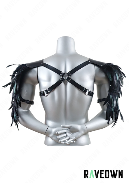 Harnais Épaules Homme à Plumes | MenRave