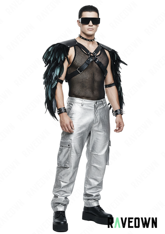 Harnais Épaules Homme à Plumes | MenRave