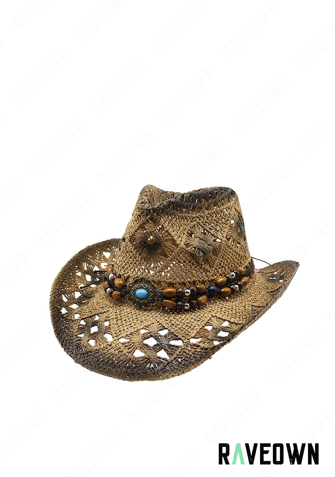 Chapeau Cowboy en Paille | Hippie BOHO