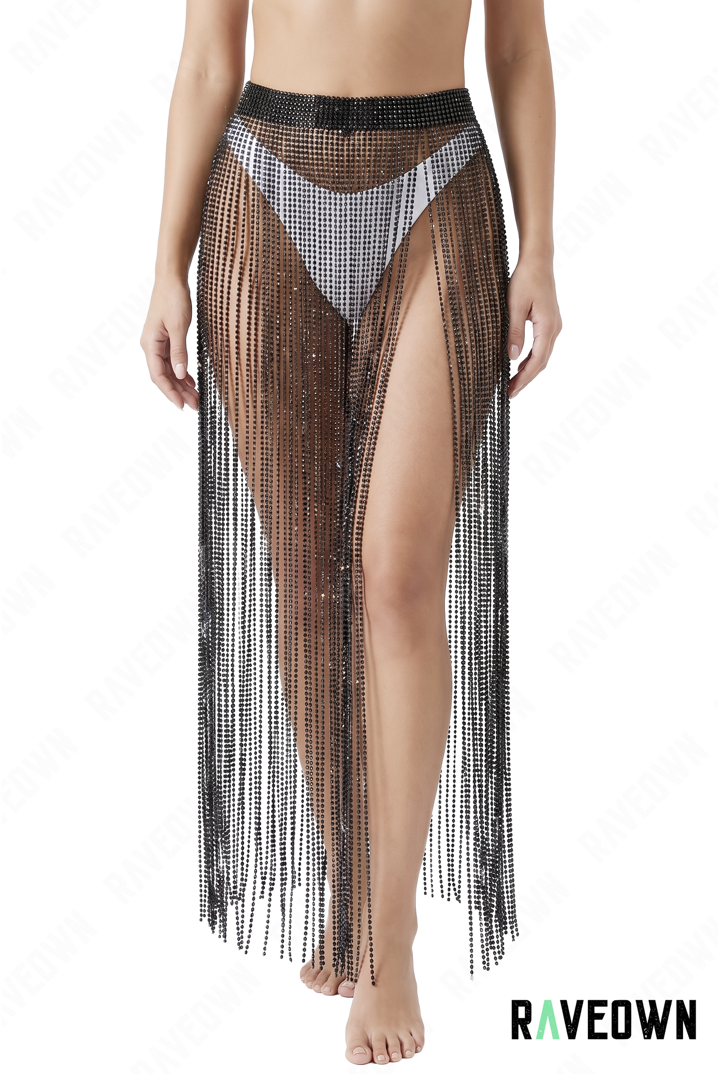 Jupe Longue Strass | Ethereal Shine