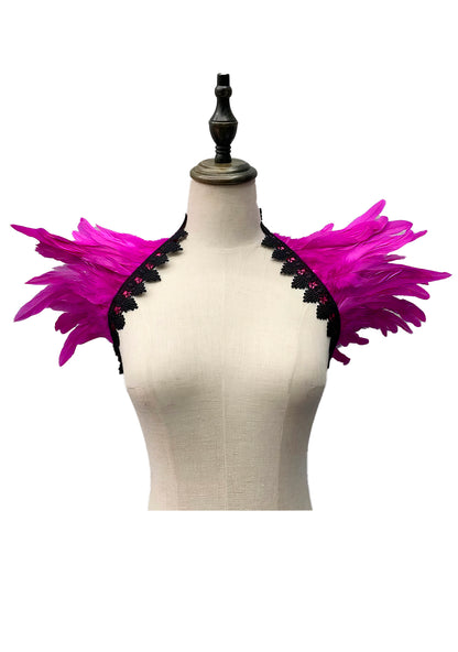 Épaulettes Plumes | RavenGlow