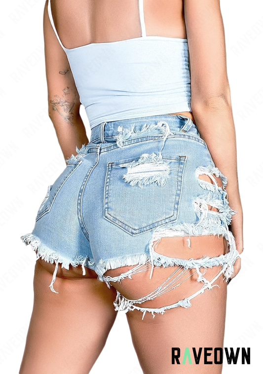Mini Short en Jean Femme | BOHO Wild West