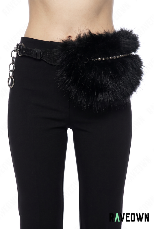 Ceinture Fourrure avec Perles | Rave.In.Fur