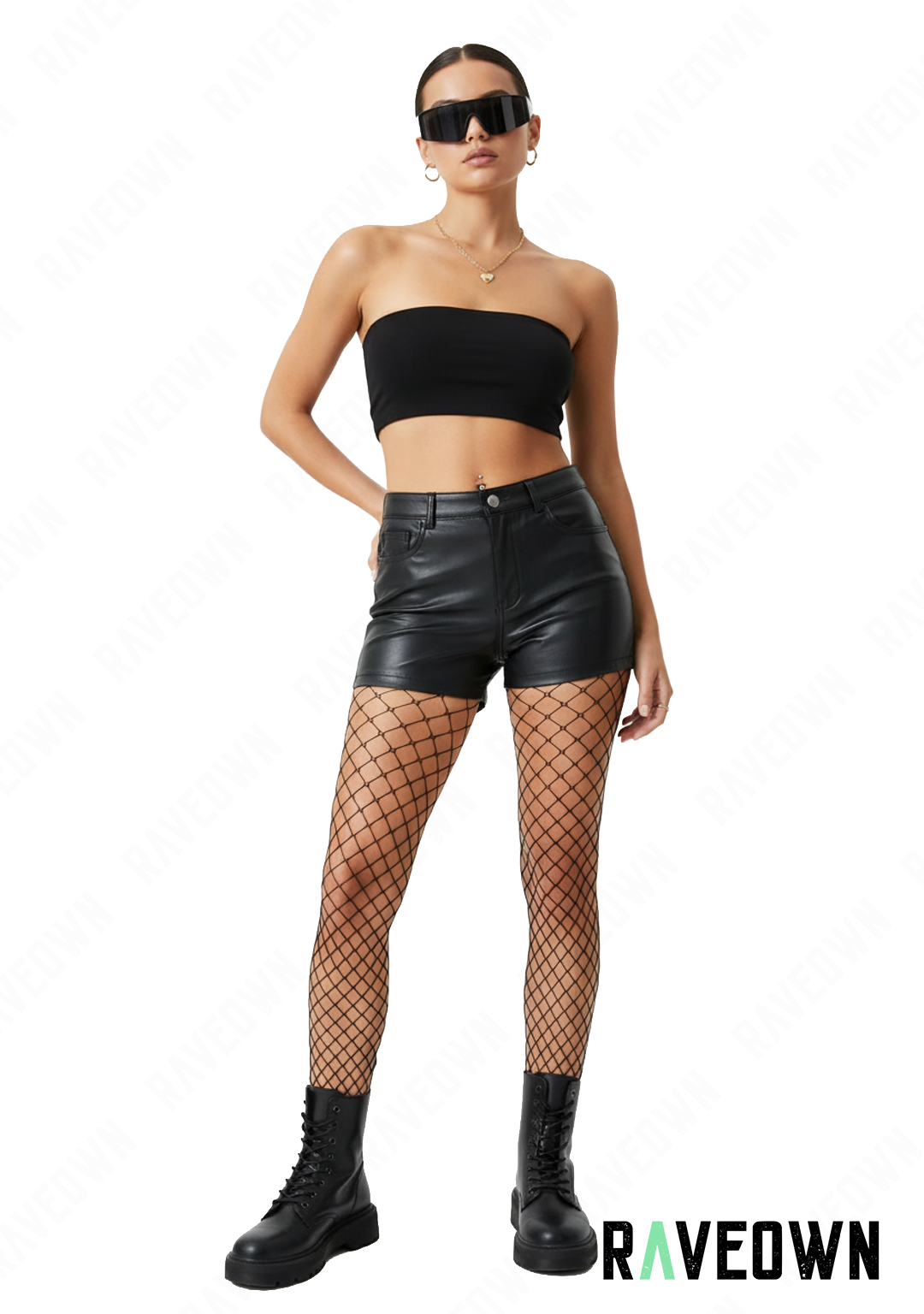 Haut Bandeau Noir | G.Rave