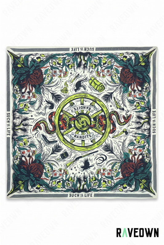 Bandana Moto Femme – Tatouage | Nomadix