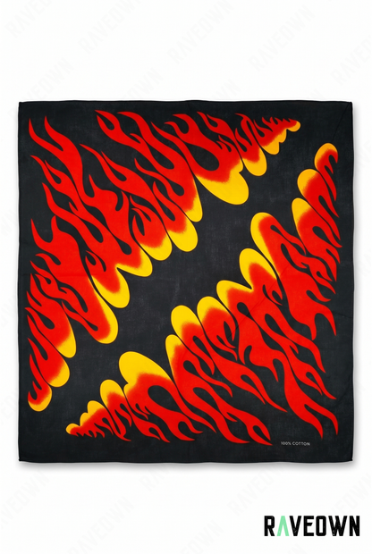 Bandana Femme Flammes | Festi.Life