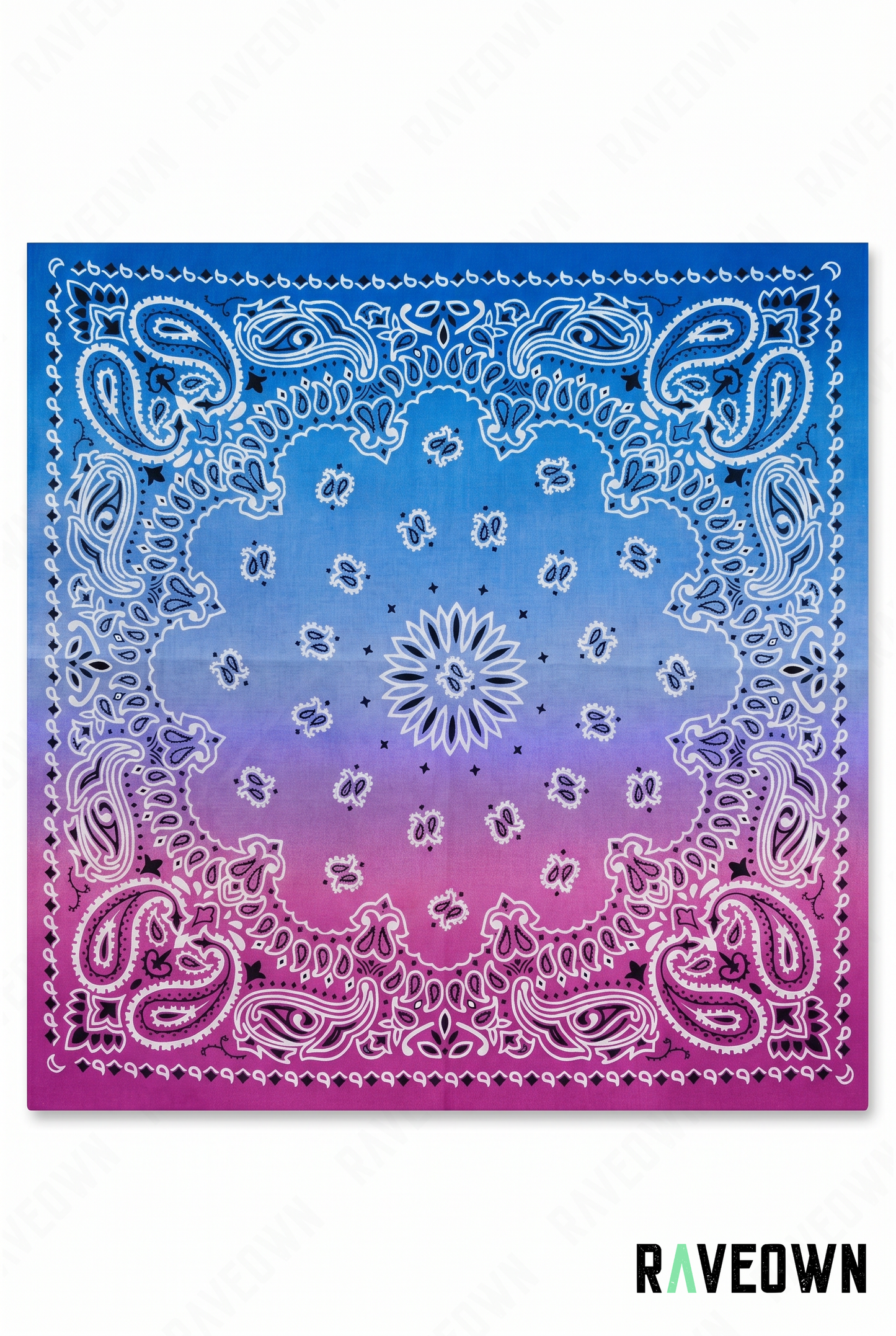 Bandana Femme – Paisley Dégradé | Maüra