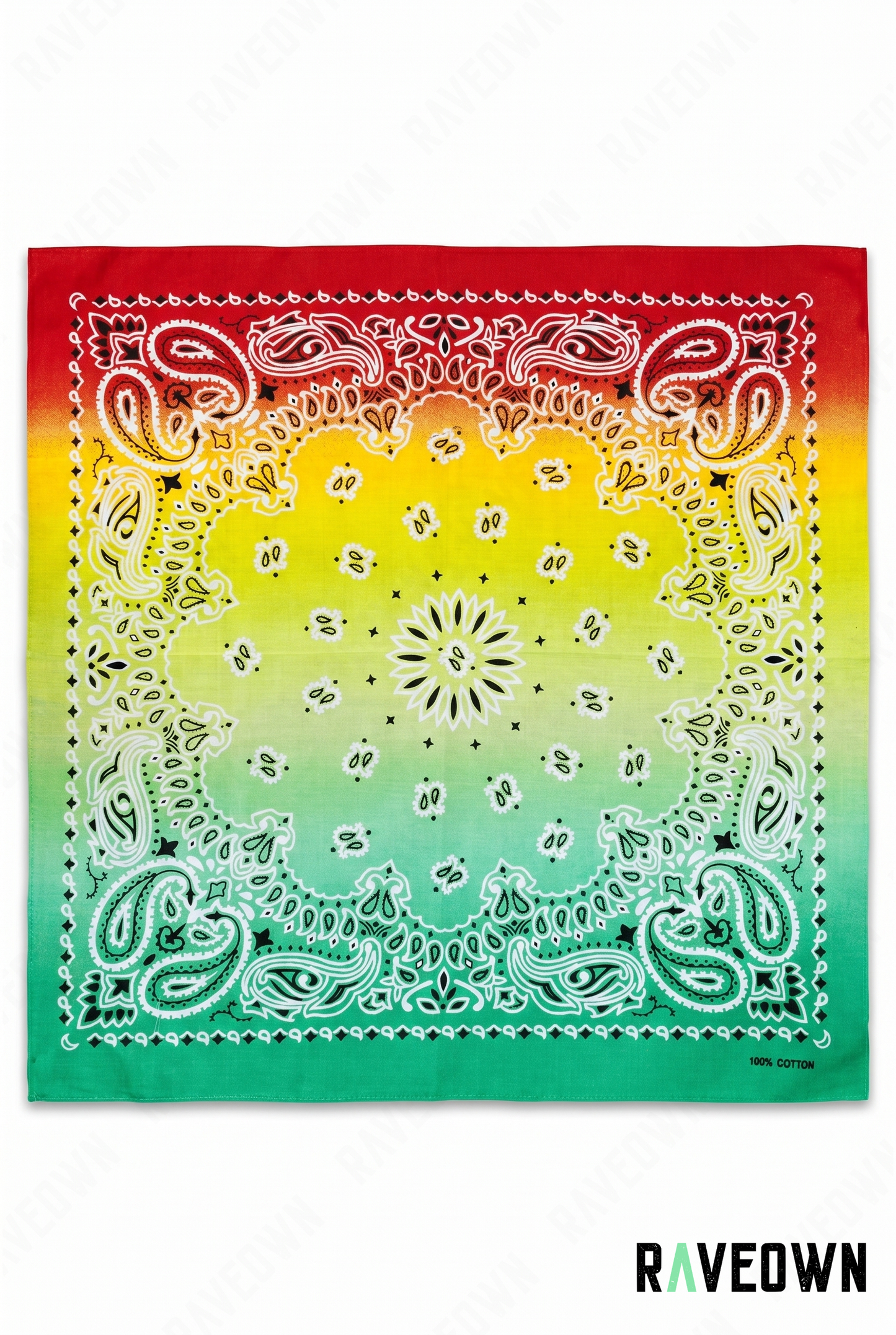 Bandana Femme – Paisley Dégradé | Maüra