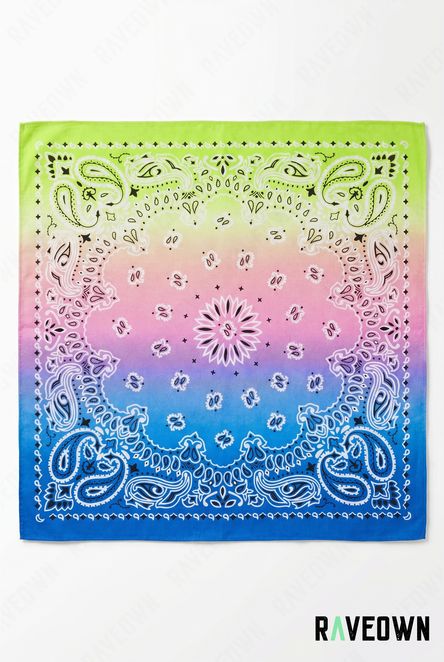 Bandana Femme – Paisley Dégradé | Maüra