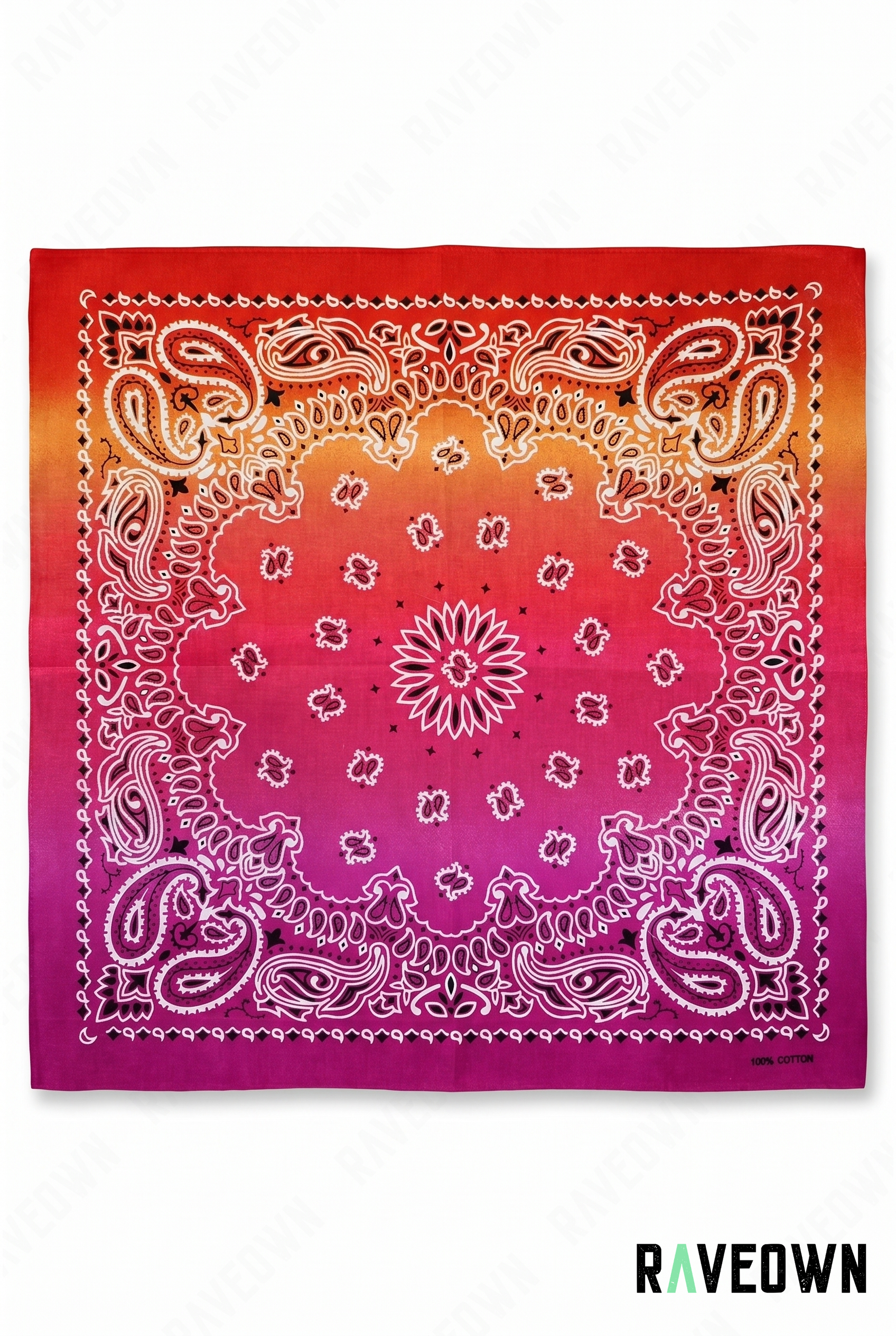 Bandana Femme – Paisley Dégradé | Maüra