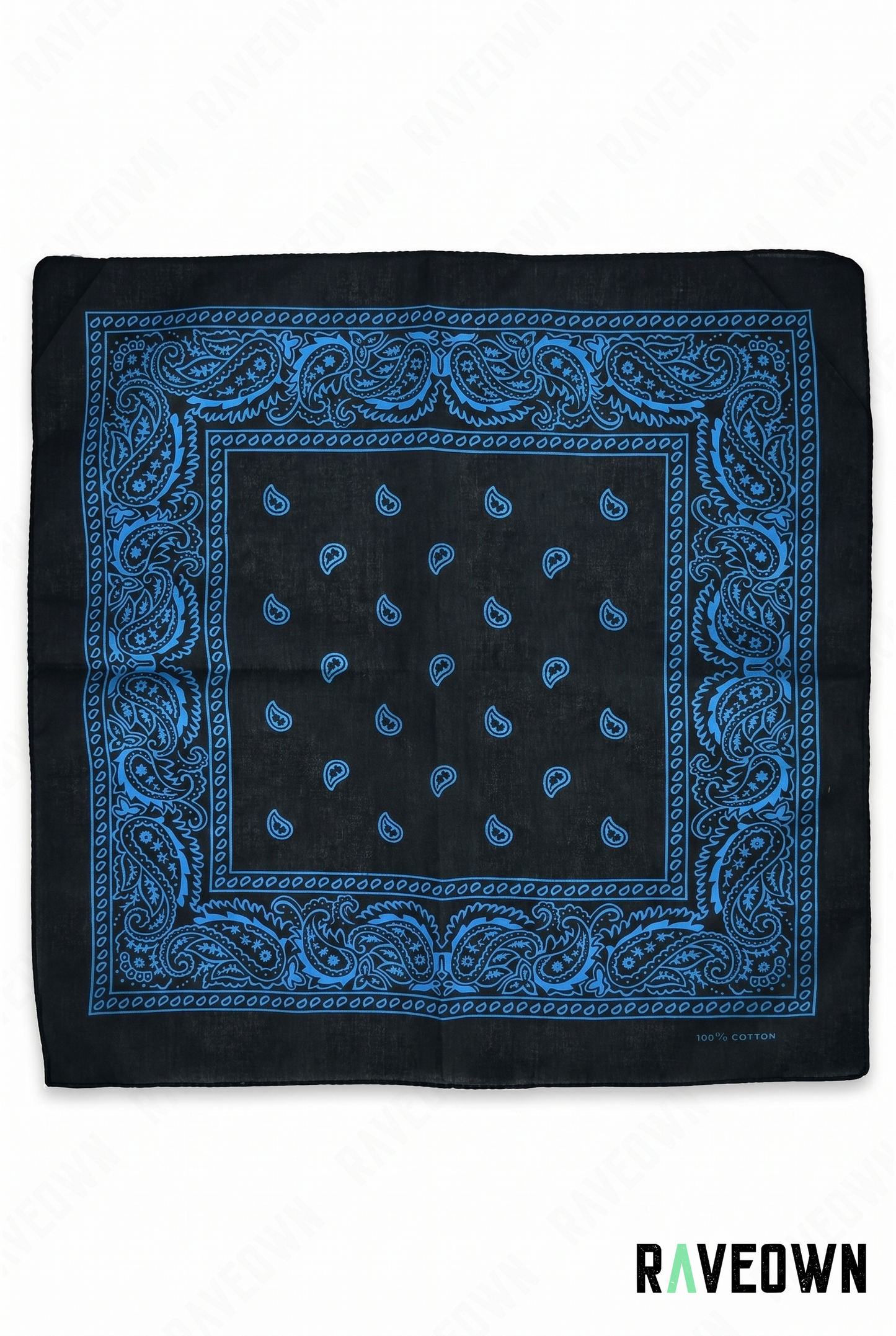 Bandana Dans Les Cheveux Femme – Paisley Coton | Festi.Life