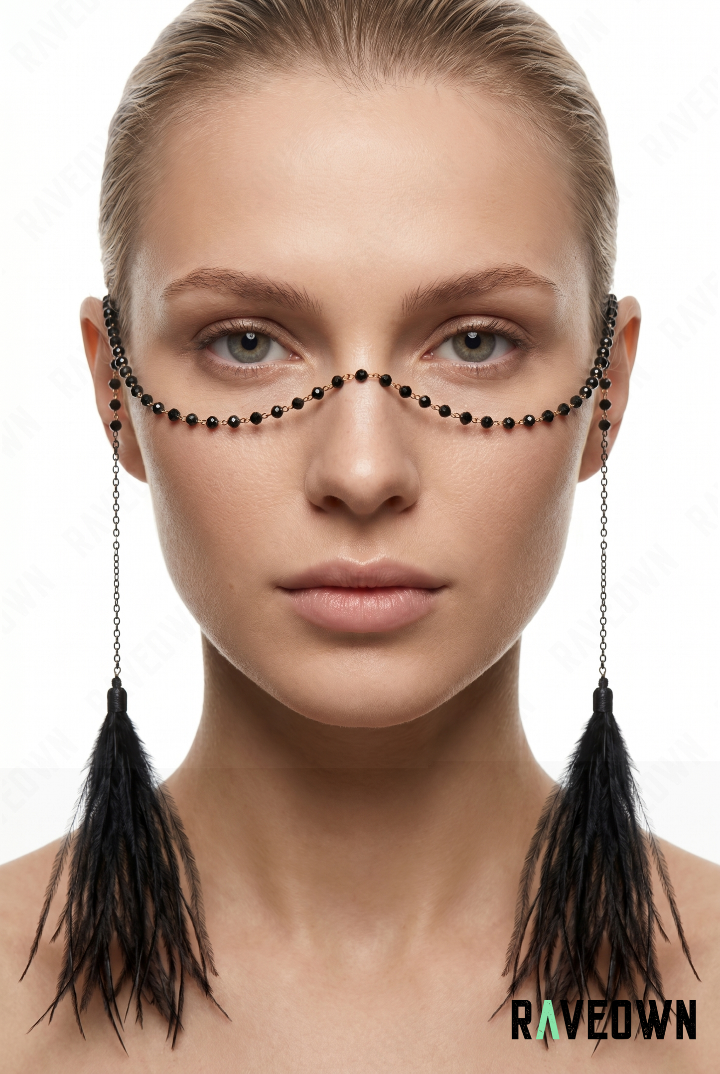 Bijou de Tête Strass & Plumes | NØXX