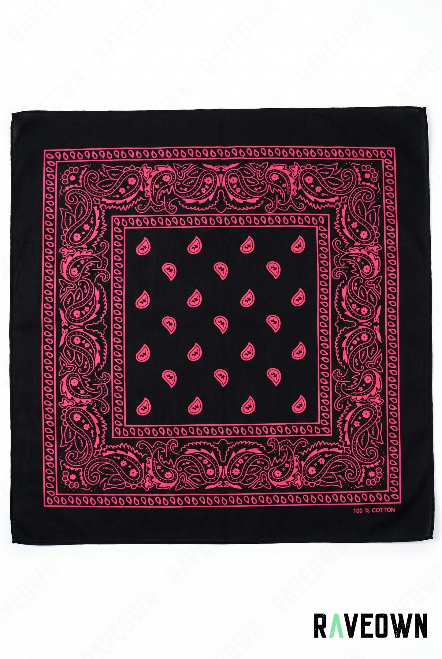 Bandana Dans Les Cheveux Femme – Paisley Coton | Festi.Life