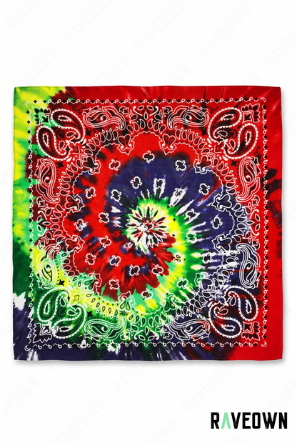 Bandana Multicolore – Paisley Spirale | Solvaï