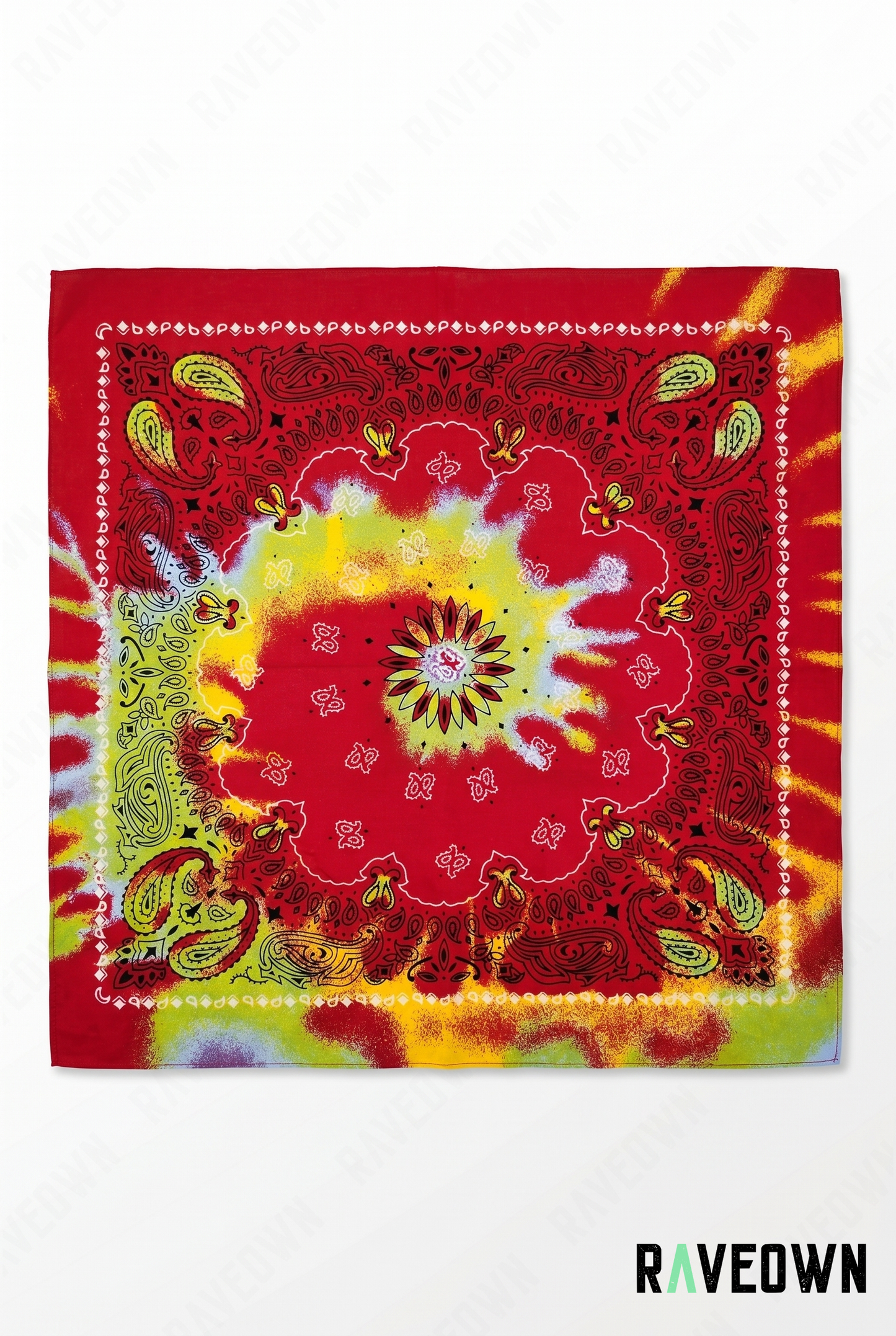 Bandana Multicolore – Paisley Spirale | Solvaï
