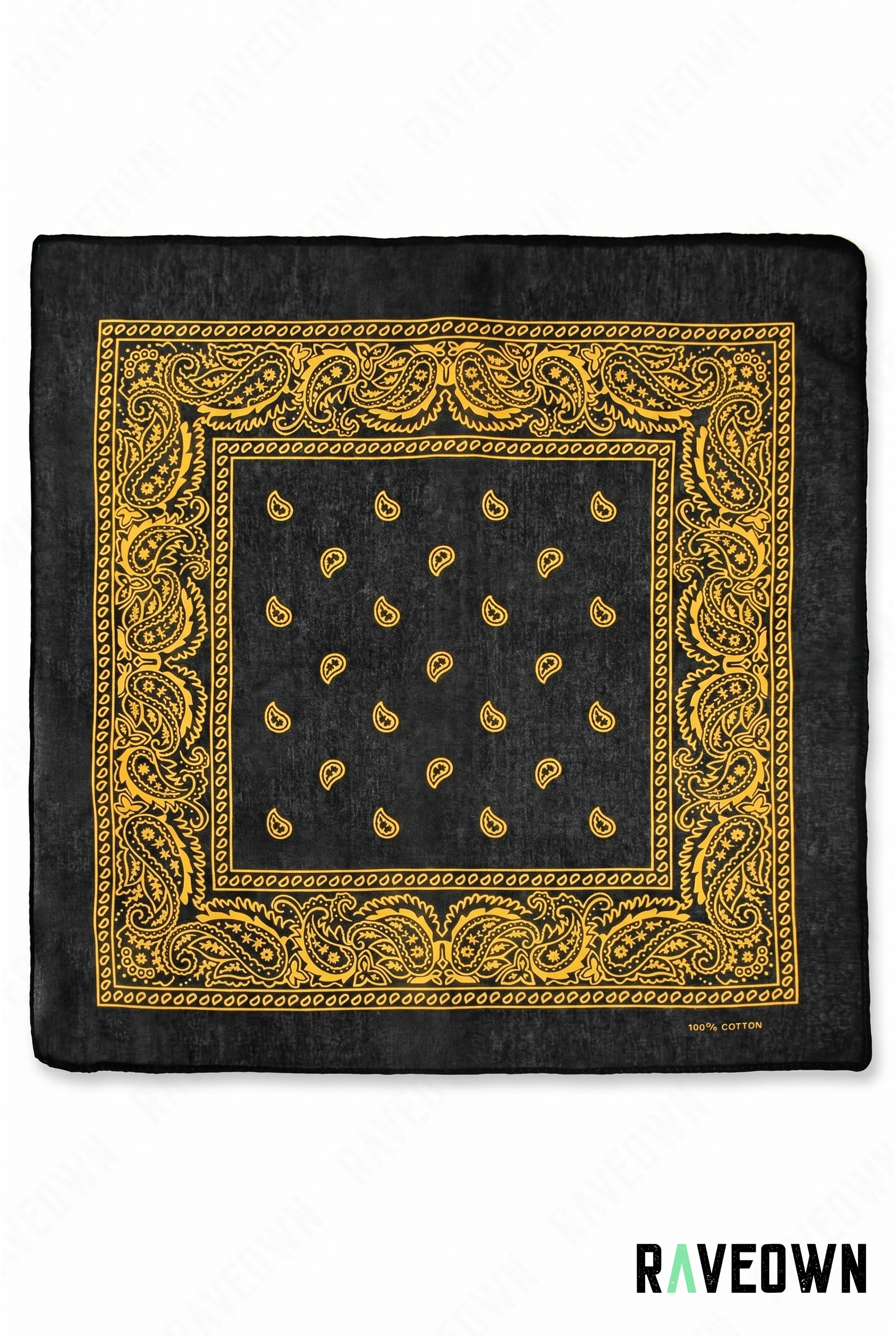 Bandana Dans Les Cheveux Femme – Paisley Coton | Festi.Life