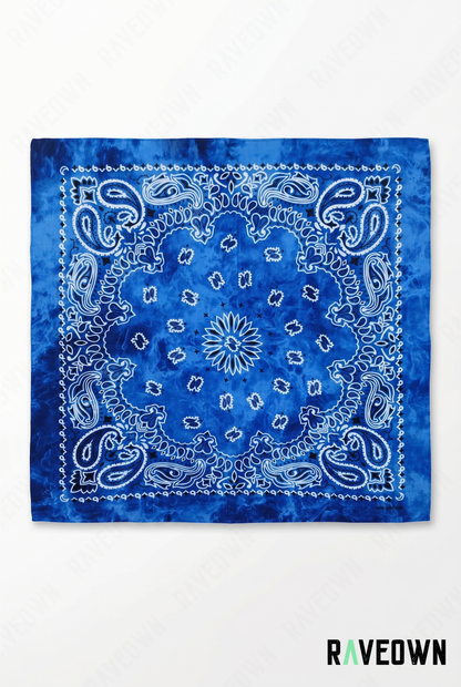 Bandana Dans Les Cheveux – Paisley Délavé | Festi.Life