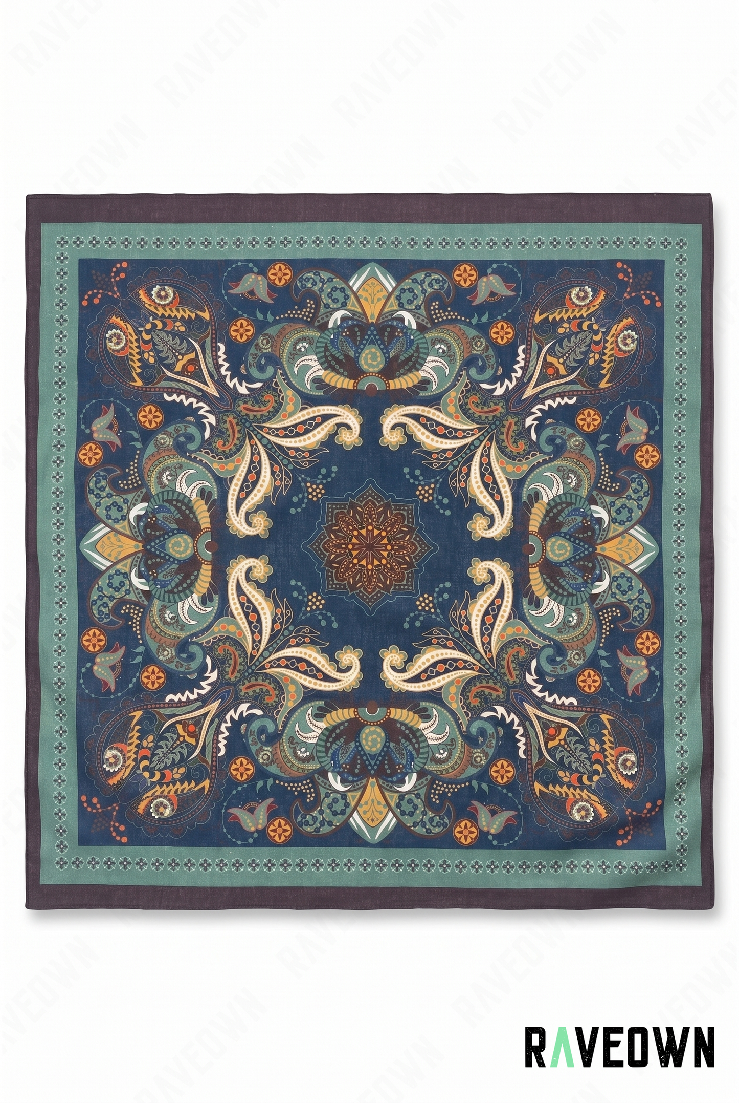 Bandana Femme – Paisley Baroque Folk | Terra Boho