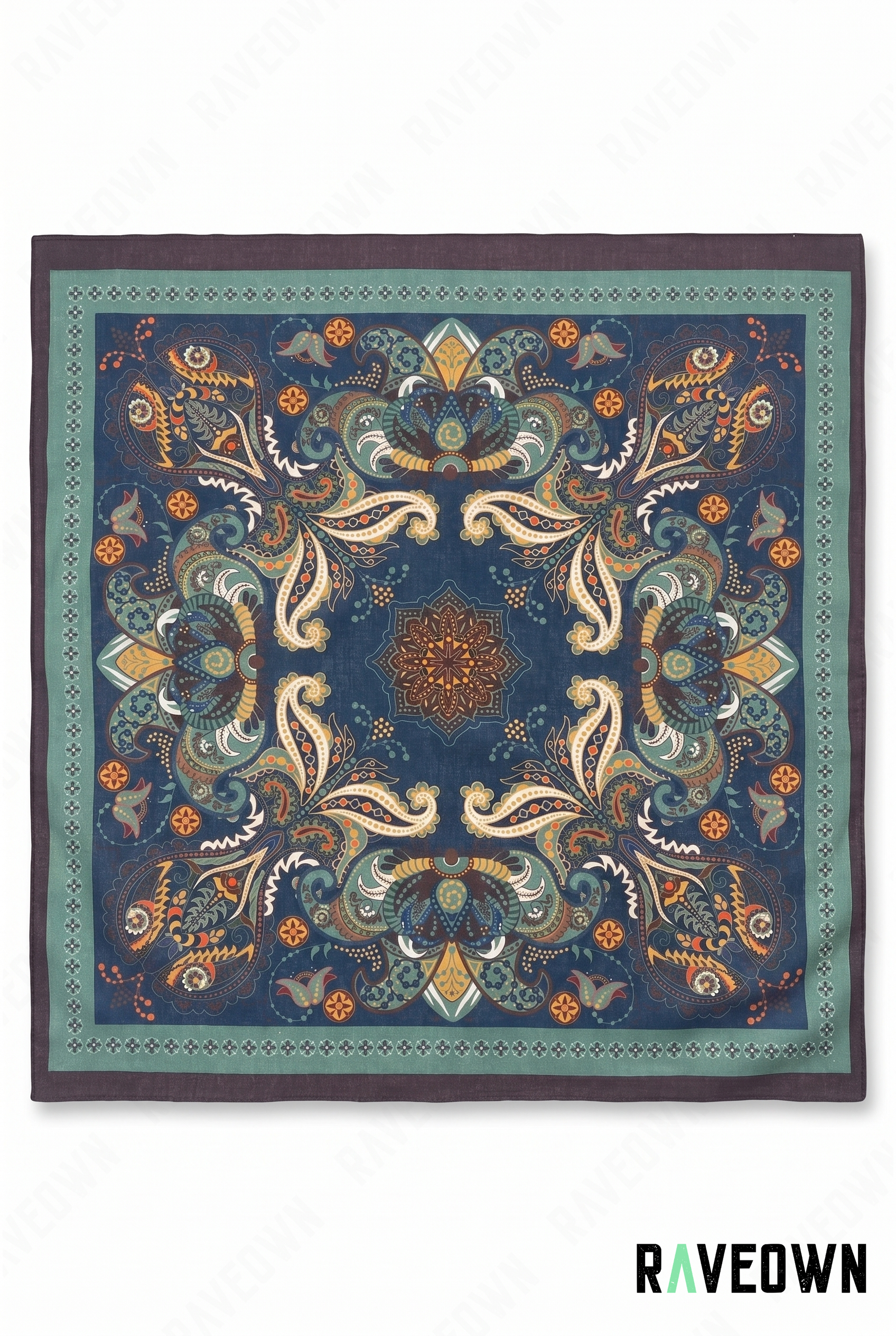 Bandana Femme – Paisley Baroque Folk | Terra Boho