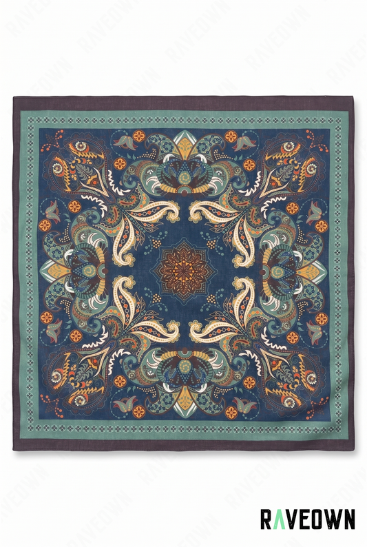 Bandana Femme – Paisley Baroque Folk | Terra Boho