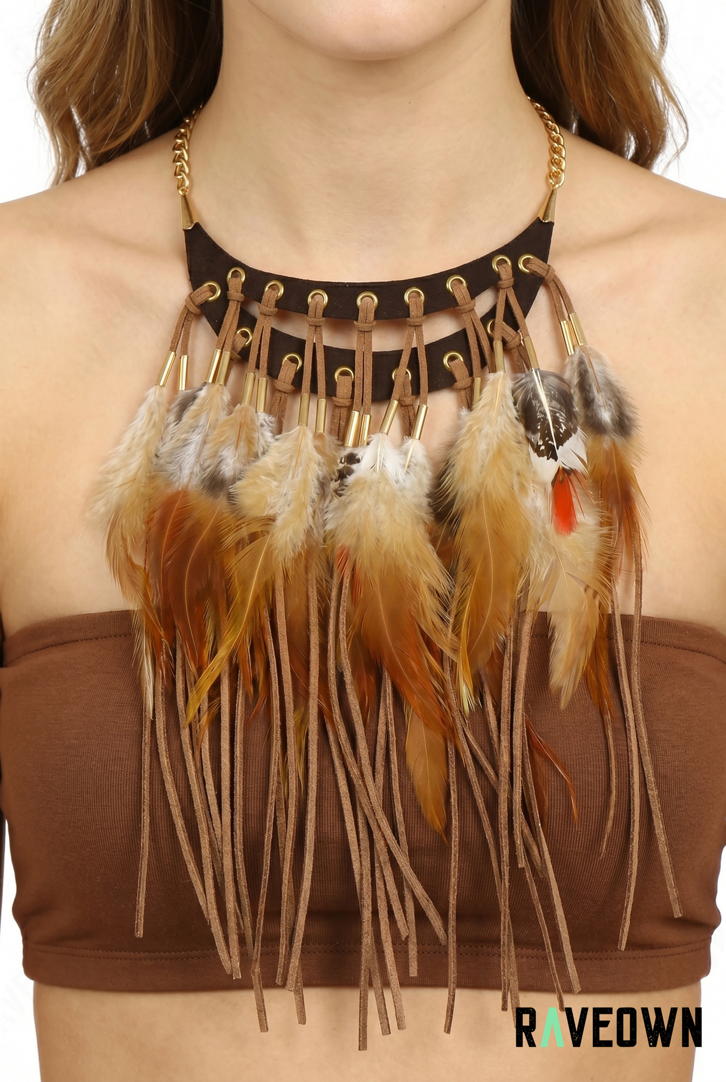 Collier de plumes | Hippie BOHO