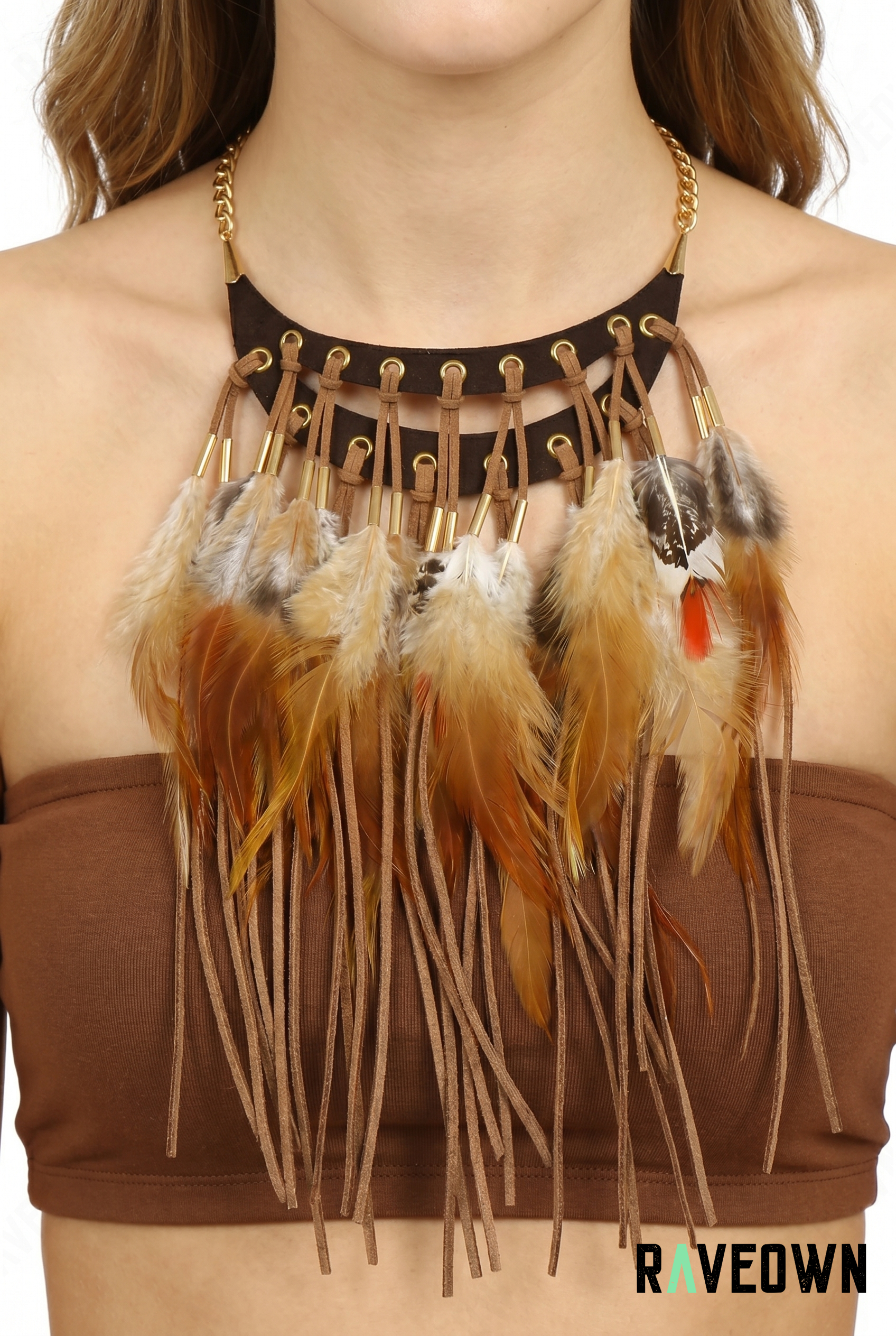 Collier de plumes | Hippie BOHO