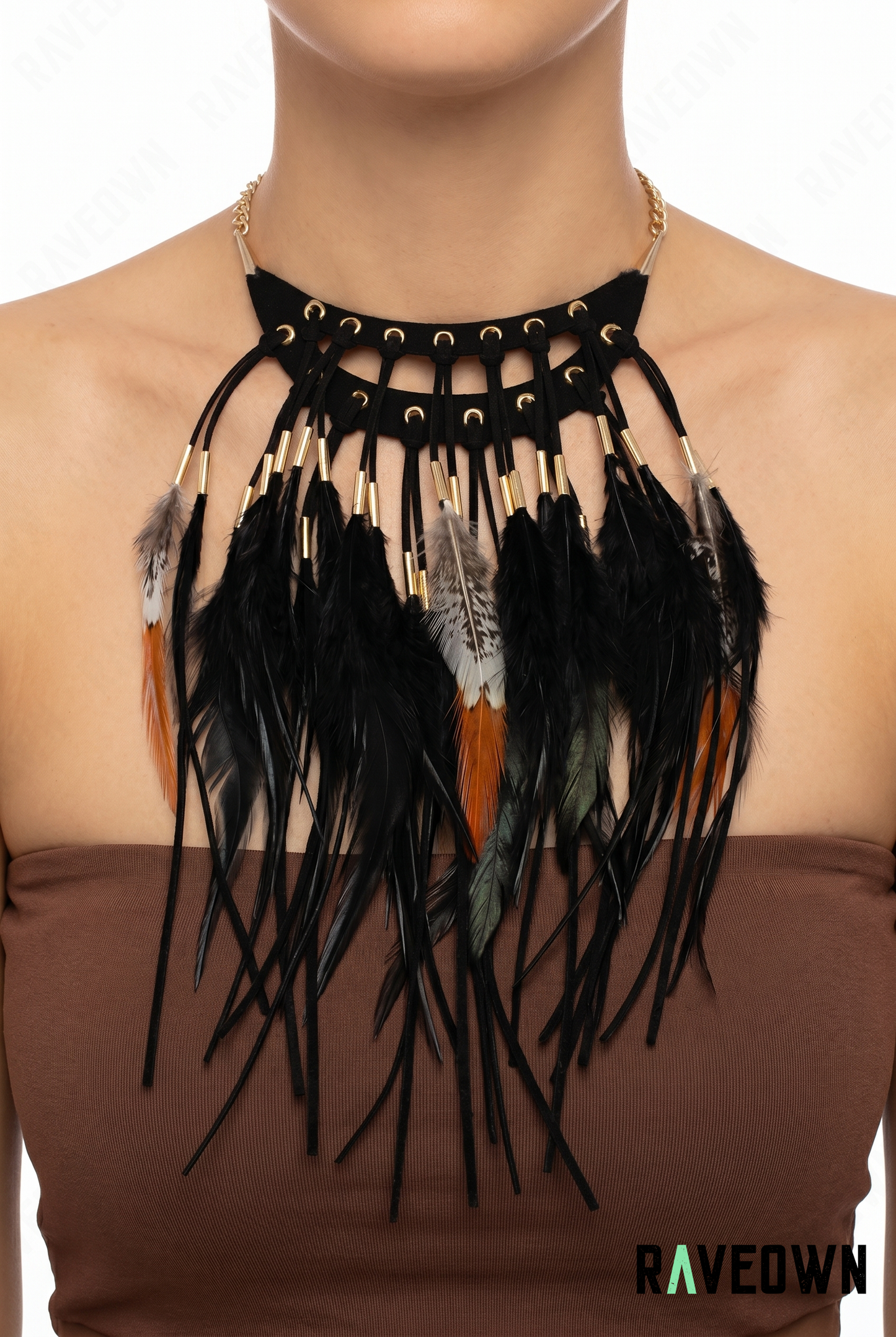 Collier de plumes | Hippie BOHO