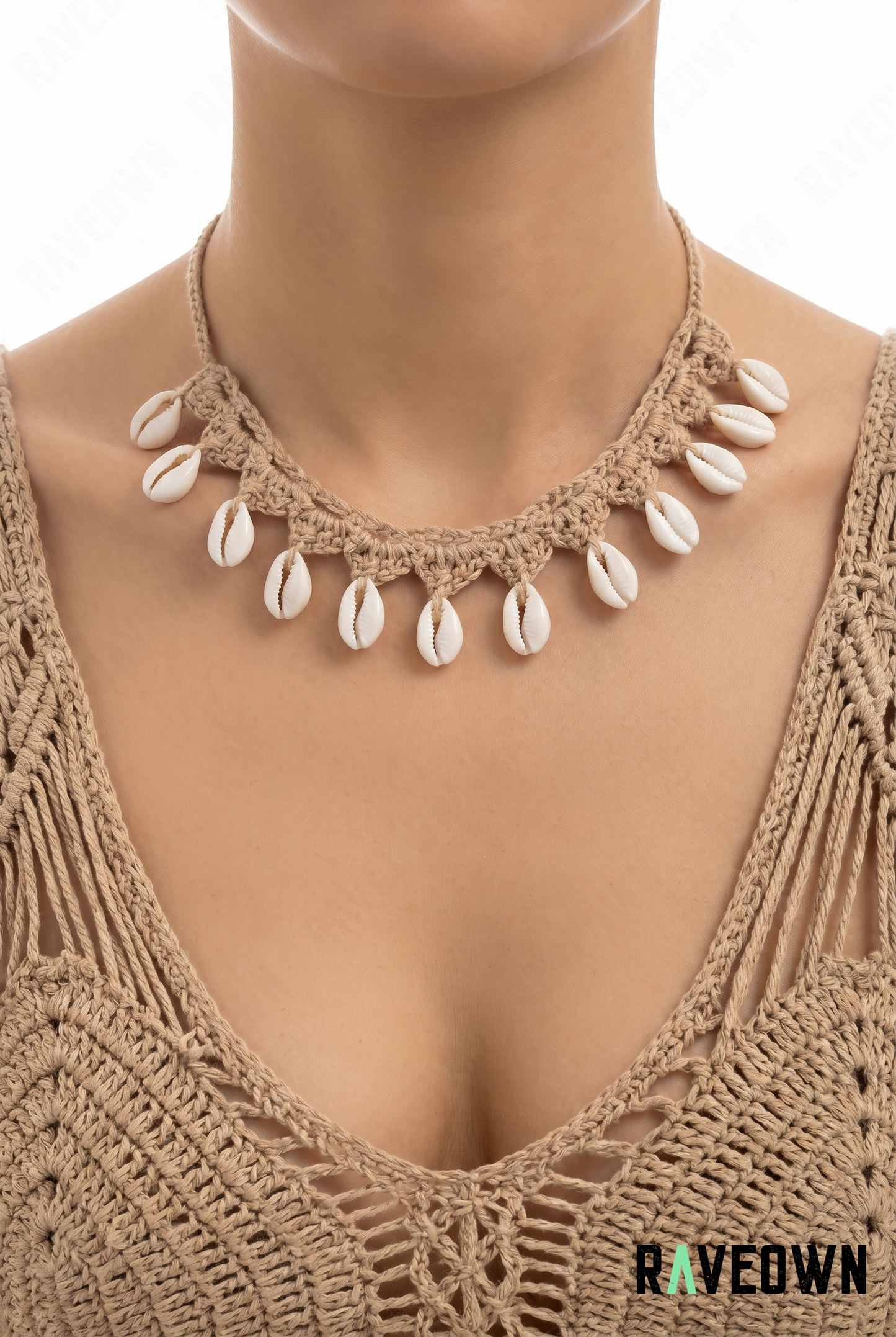 Collier bohème coquillage | RÆVEN