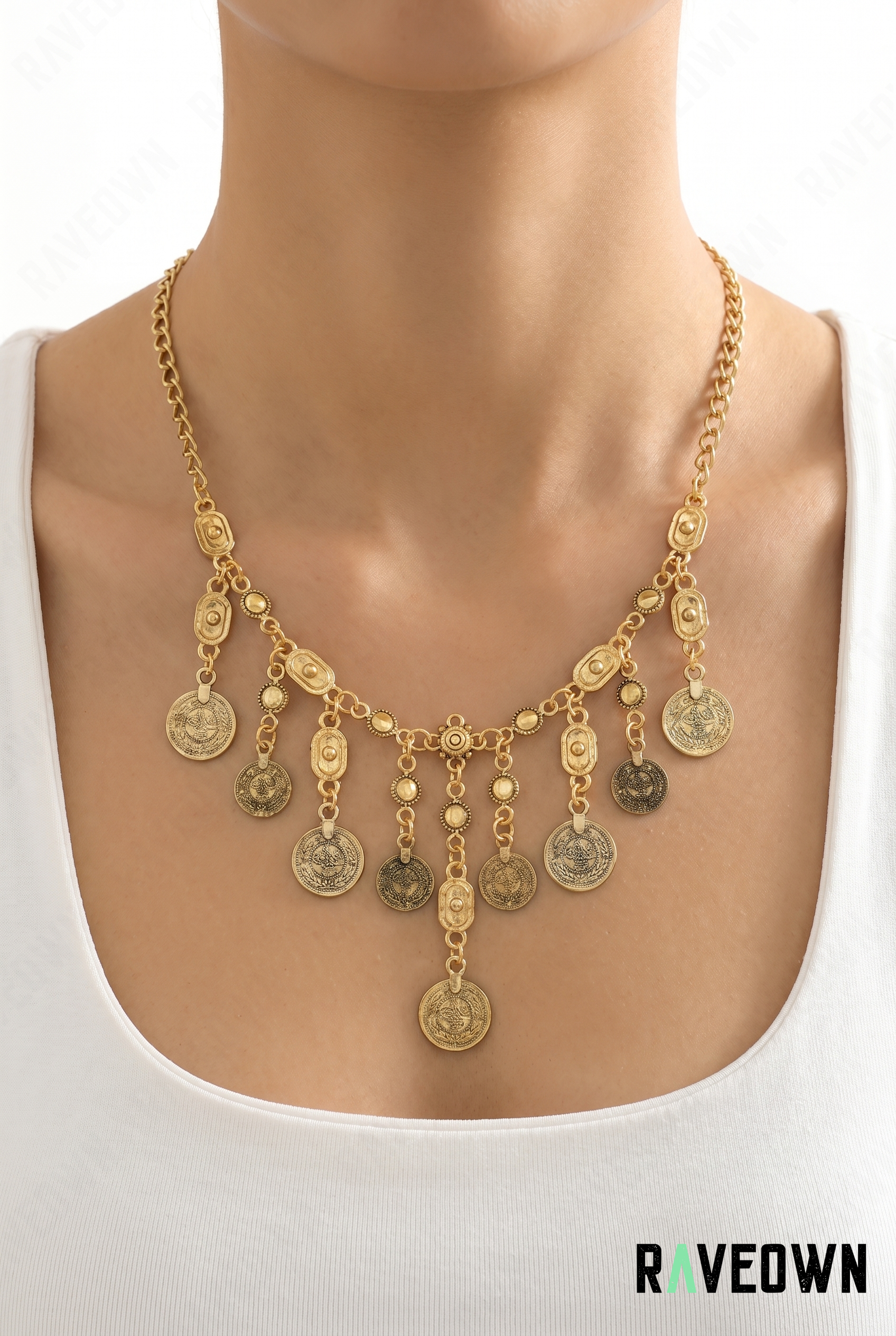 Collier pièces femme | Hippie Boho